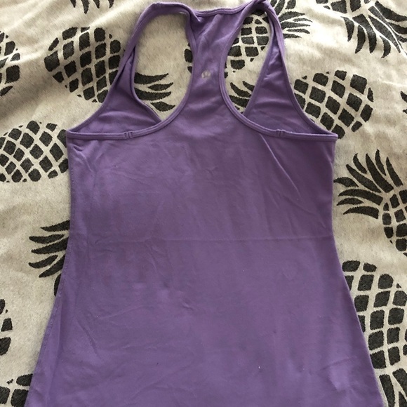 lululemon athletica Tops - Lululemon Cool Racerback Tank In Purple - size 8